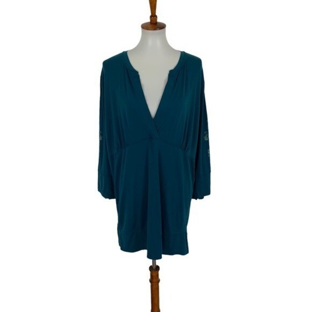 Magellan Outdoor Utility Shirt XXL Blue Long‎ Sleeve Hiking Camping Trail